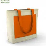 Canvas Shopper orange